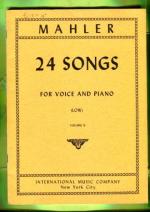 24 Songs for Voice and Piano (Low) - Vol. II