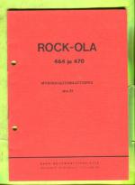Musiikkiautomaattiopas N:o 21 - Rock-Ola 464 ja 470