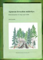 Ajouran leveyden määritys - Determination of Strip Road Width