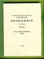 Panssarintorjuntayksikköjen ohjesääntö - III Osa (PstO III): Panssarintorjuntayksikköjen taistelu