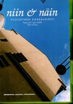 Niin & näin - Filosofinen aikakauslehti 38 (3/03)