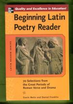 Beginning Latin Poetry Reader