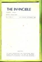 The Invincible Vol. IX No. 3 Jul-Sep 1992