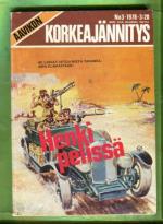 Aavikon korkeajännitys 3/78 - Henki pelissä