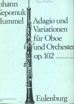 Adagio und Variationen für Oboe und Orchester, Op. 102