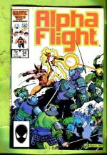Alpha Flight Vol. 1 #34 May 86