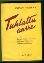 Tuhlattu aarre eli Sakari Korkian seikkailut Helsingin kirjailija- ja boheemimaailmassa