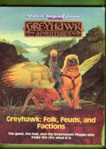 Advanced Dungeons & Dragons 2nd Edition - Greyhawk Adventures: Folk, Feuds, and Factions