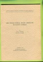 Are Single Moral Rules Absolute in Kant's Ethics?