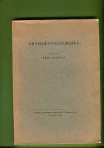Arvoarvostelmista
