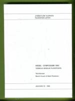 Hegel-symposiumi 1985 - Teemoja Hegelin filosofiasta