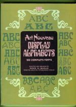 Art Nouveau Display Alphabets - 100 Complete Fonts