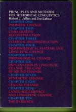 Principles and Methods for Historical Linguistics