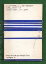 Kielitieteen ja fonetiikan terminologiaa