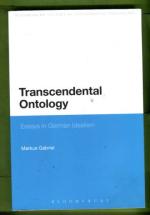 Transcendental Ontology - Essays in German Idealism
