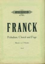 Präludium, Choral und Fuge - Klavier zu 2 Händen
