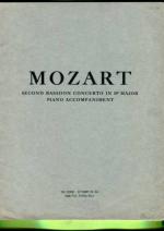 Second Bassoon Concerto in Bb Major, Piano Accompaniment