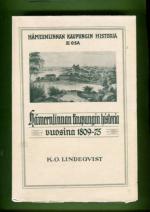 Hämeenlinnan kaupungin historia 3 - Hämeenlinnan kaupungin historia vuosina 1809-75