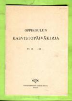 Oppikoulun kasvistopäiväkirja