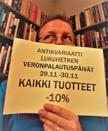 VERONPALAUTUSPÄIVÄN KUNNIAKSI ALV10% POIS 29.-30.1