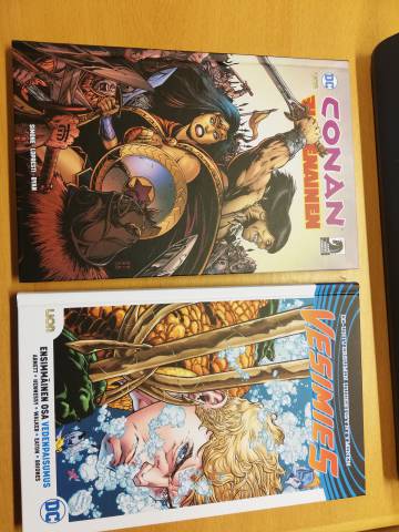 Conan ratsastaa ja säilä viuhuu taas