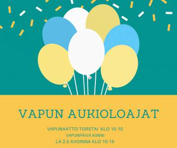 VAPPUVIIKONLOPUN AUKIOLOAJAT