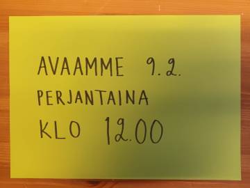 HUOMENNA 9.2 AVAAMME KLO 12