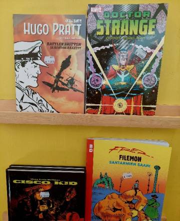 SARJAKUVASYKSY ON TÄÄLLÄ