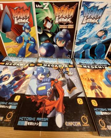 Mega Man -mangaa myyntiin