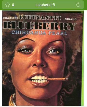 LUUTNANTTI BLUEBERRY RATSASTI LINNOITUKSEEN